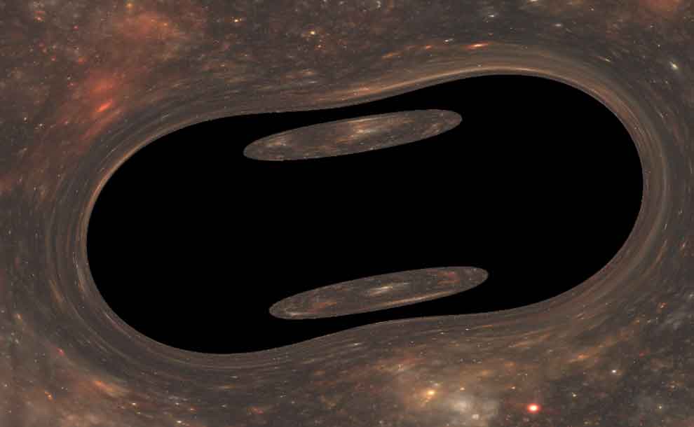 与论文插图第四列对应,这张图跟论文图明显的差距是左右两头一样粗,没有旋转带来的拖拽效应