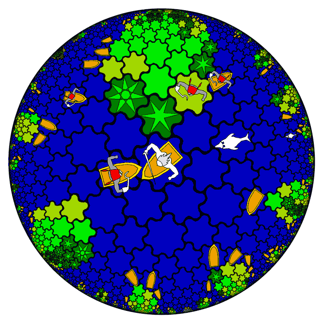 Hyperrogue中的“加勒比海”生物群系