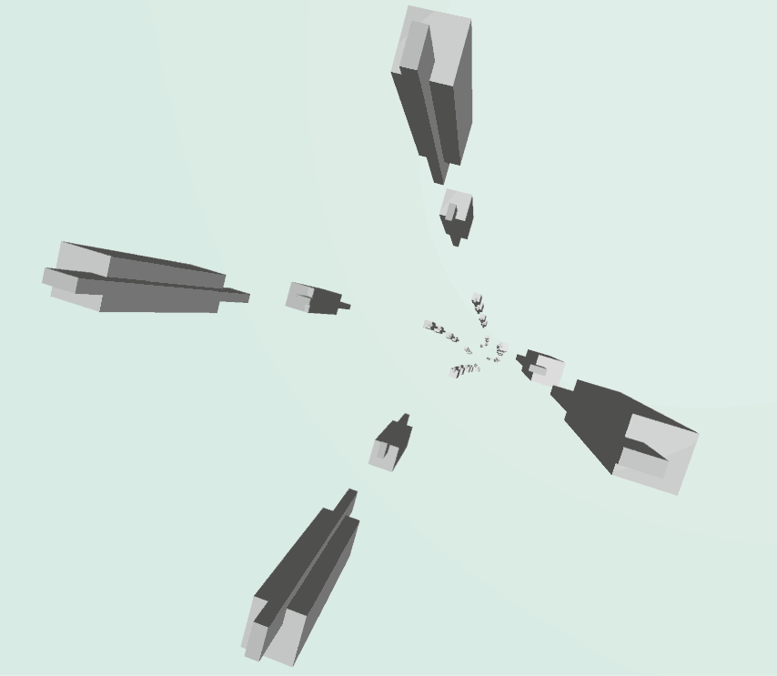 截到轮子的水平截面